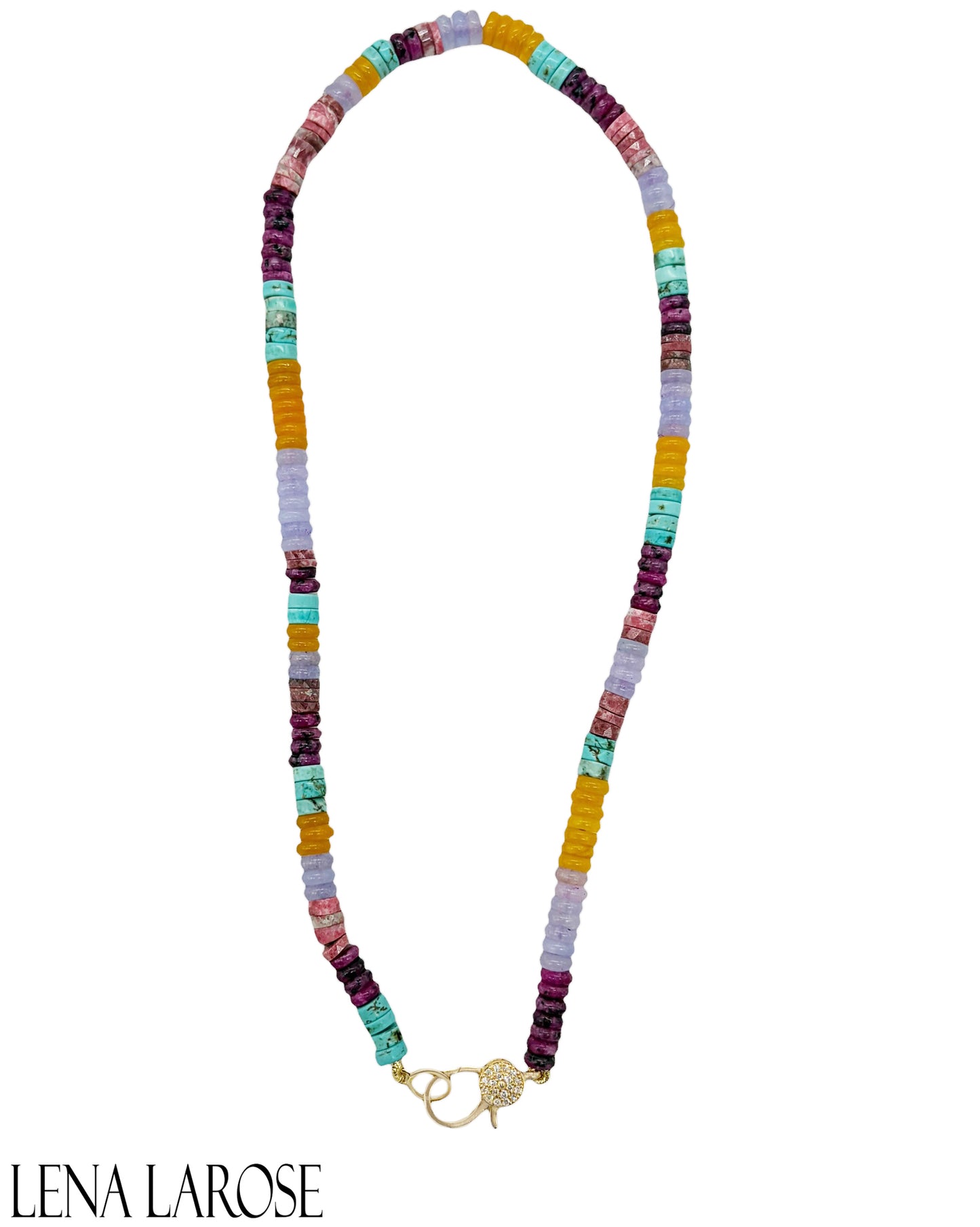 TRUNK-SHOW Royal Nomad Purple Mixed Bead Chain