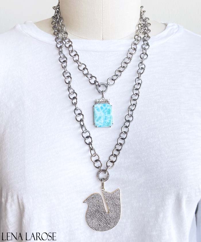 The Woods Fine Jewelry Sterling Link Chain, 16.5"