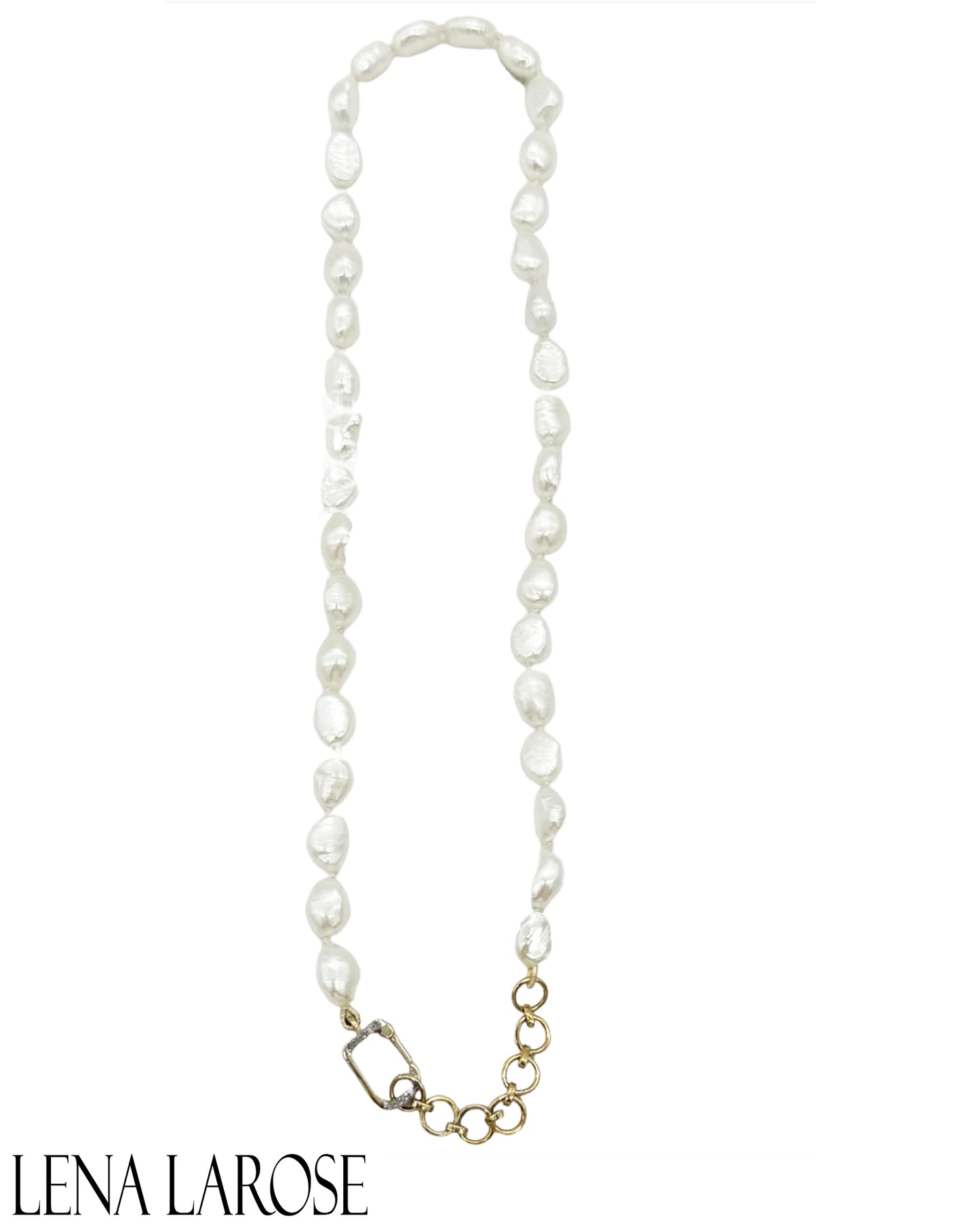 The Woods Keishi Pearl Chain 17"
