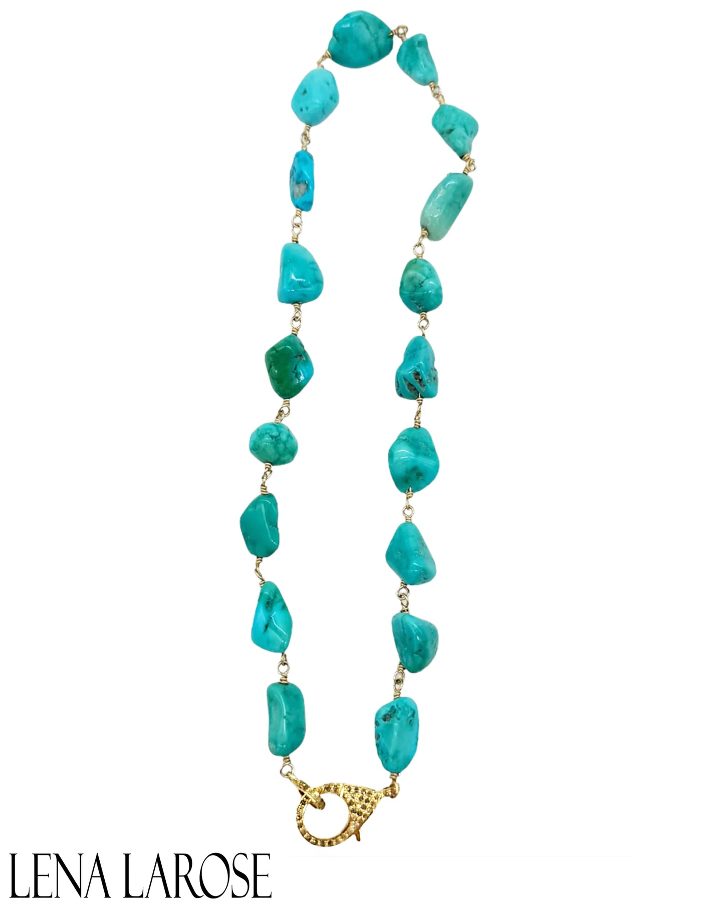 The Woods Fine Jewelry Sleeping Beauty Turquoise Chain