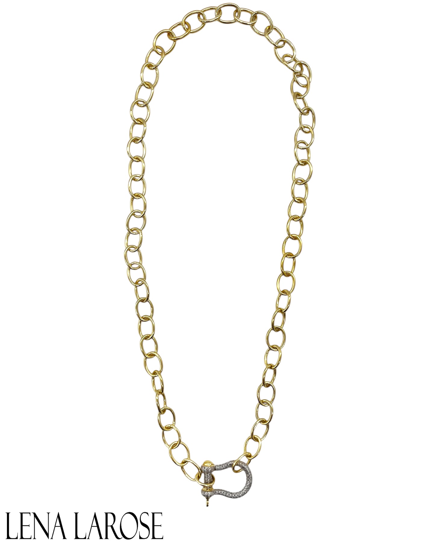 TRUNKSHOW The Woods Diamond Horseshoe Chain