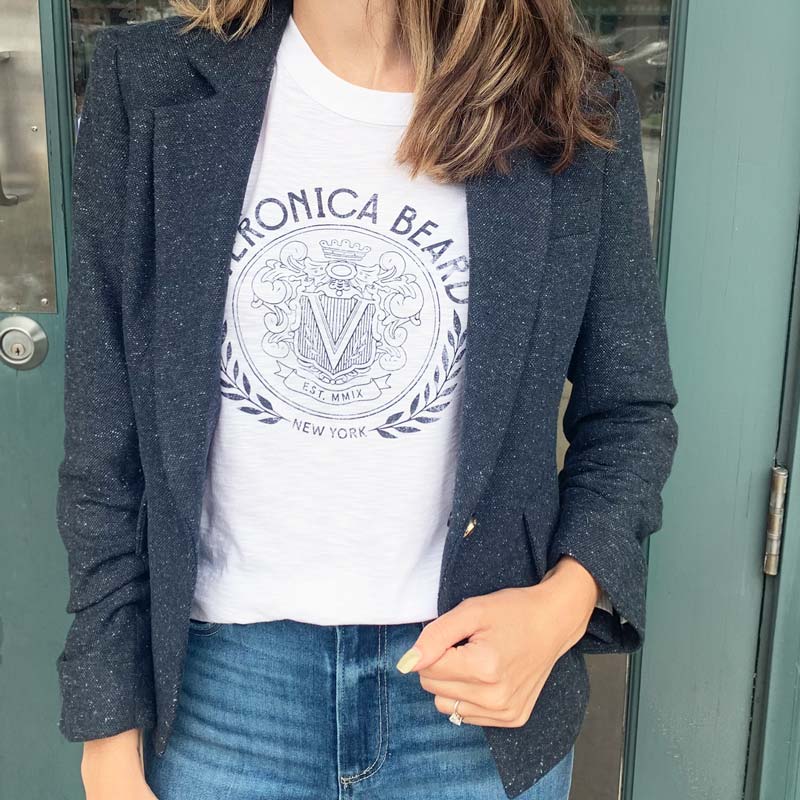 Veronica Beard Carla Logo Tee