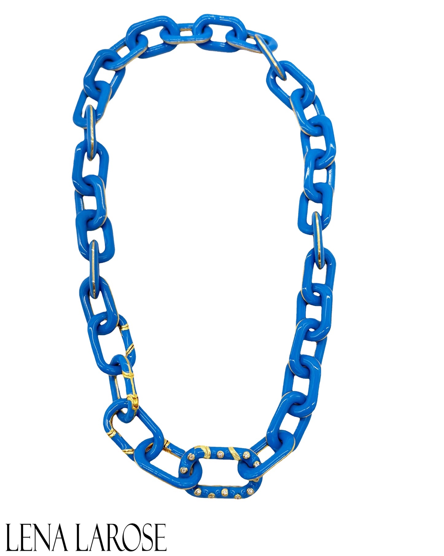TRUNK-SHOW Royal Nomad Elizabeth Chain Bruin Blue