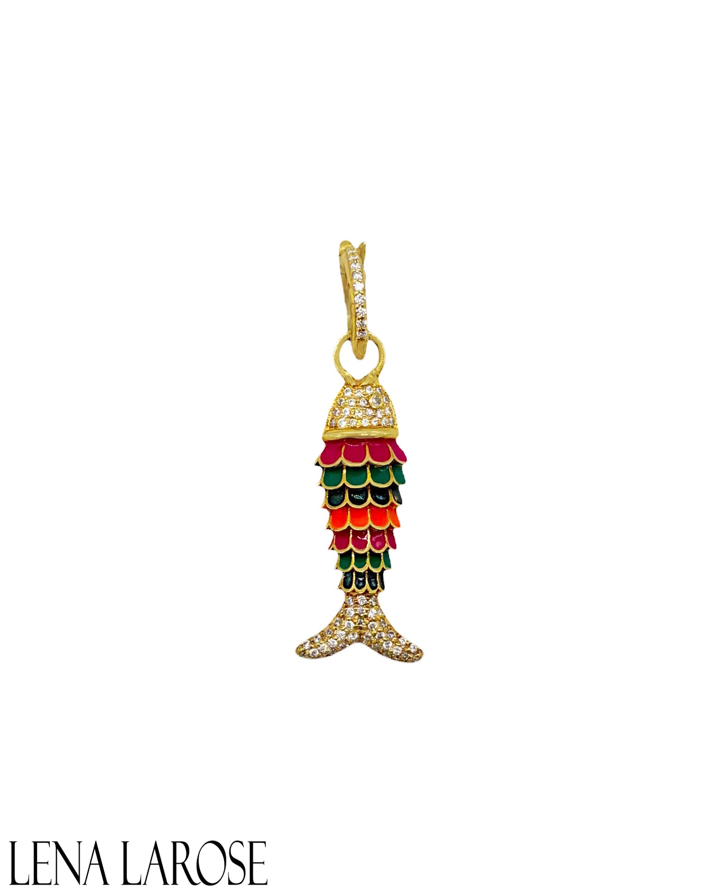 TRUNK-SHOW Royal Nomad Ocean Blue Fish Pendant