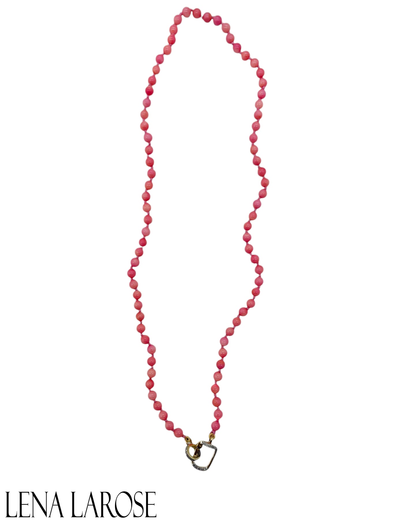 The Woods Petite Pink Coral Chain