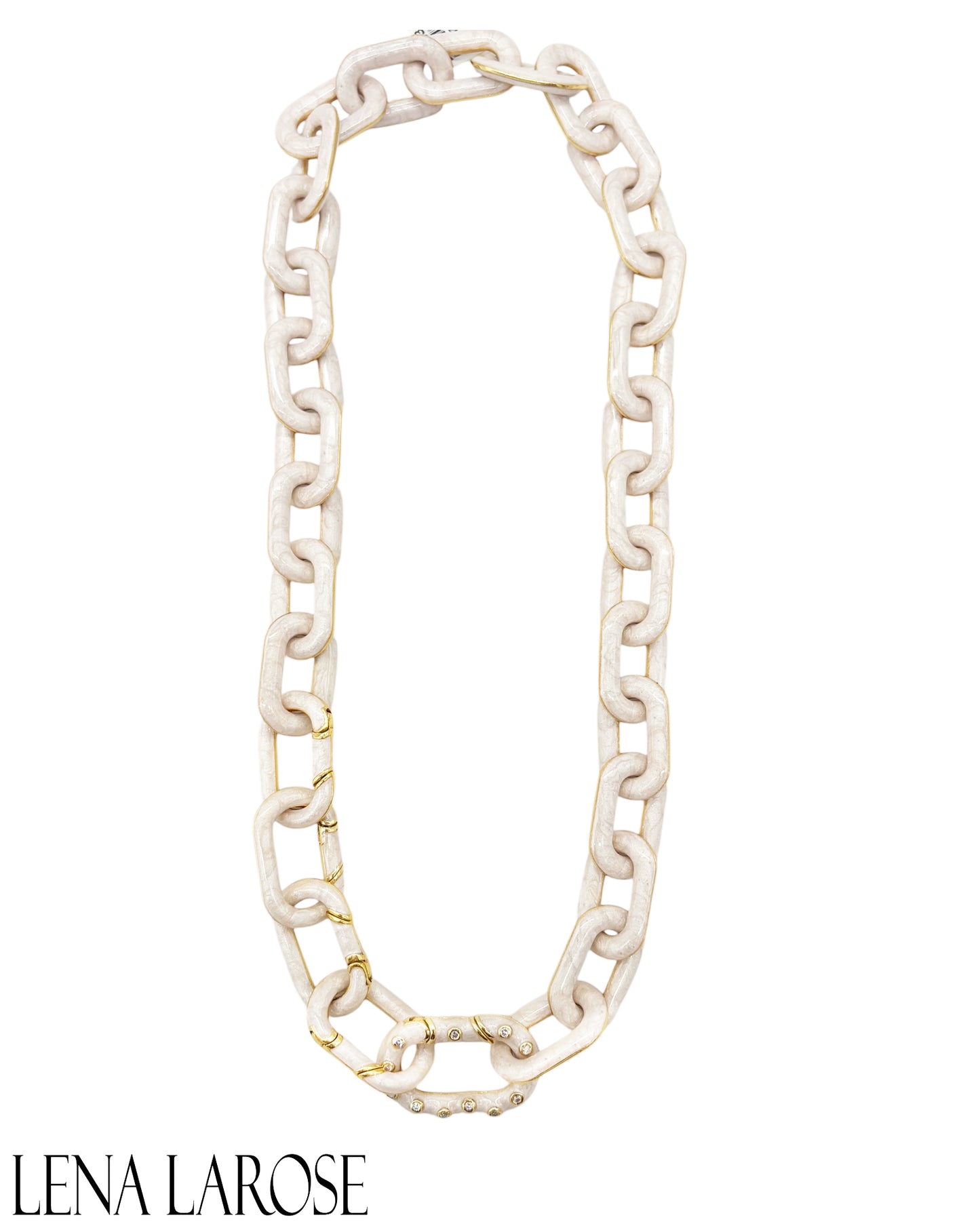 TRUNK-SHOW Royal Nomad Elizabeth Metallic Pearl Chain