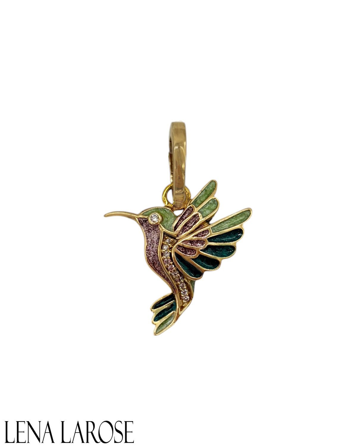 Royal Nomad Hummingbird Pendant