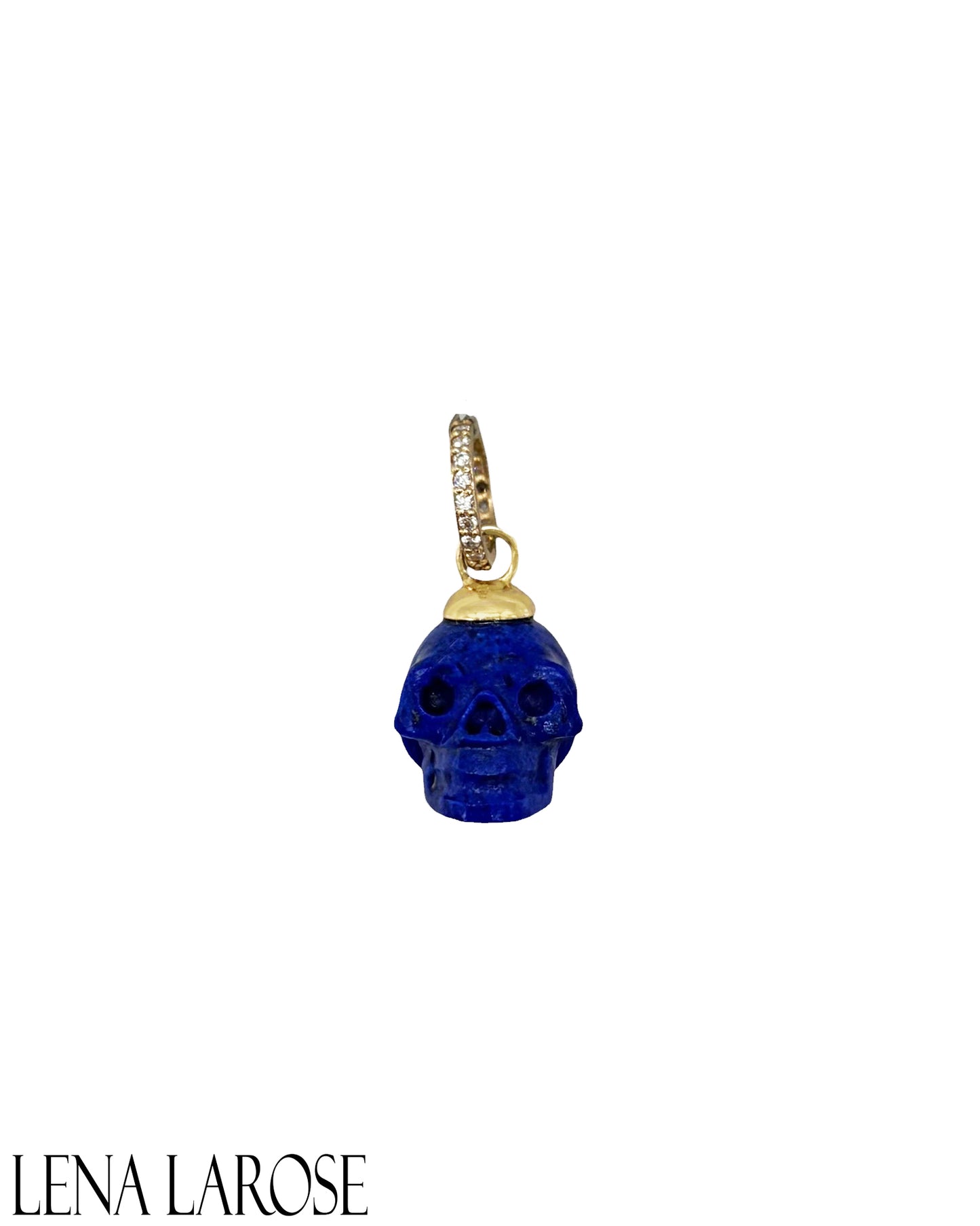 TRUNK-SHOW Royal Nomad Lapis Skull Pendant
