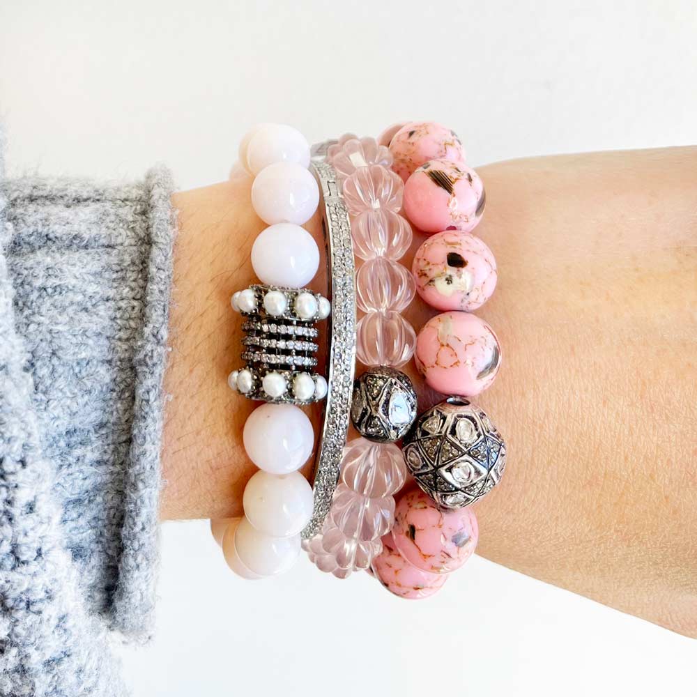 The Woods Fine Jewelry Rose Quartz Bracelet