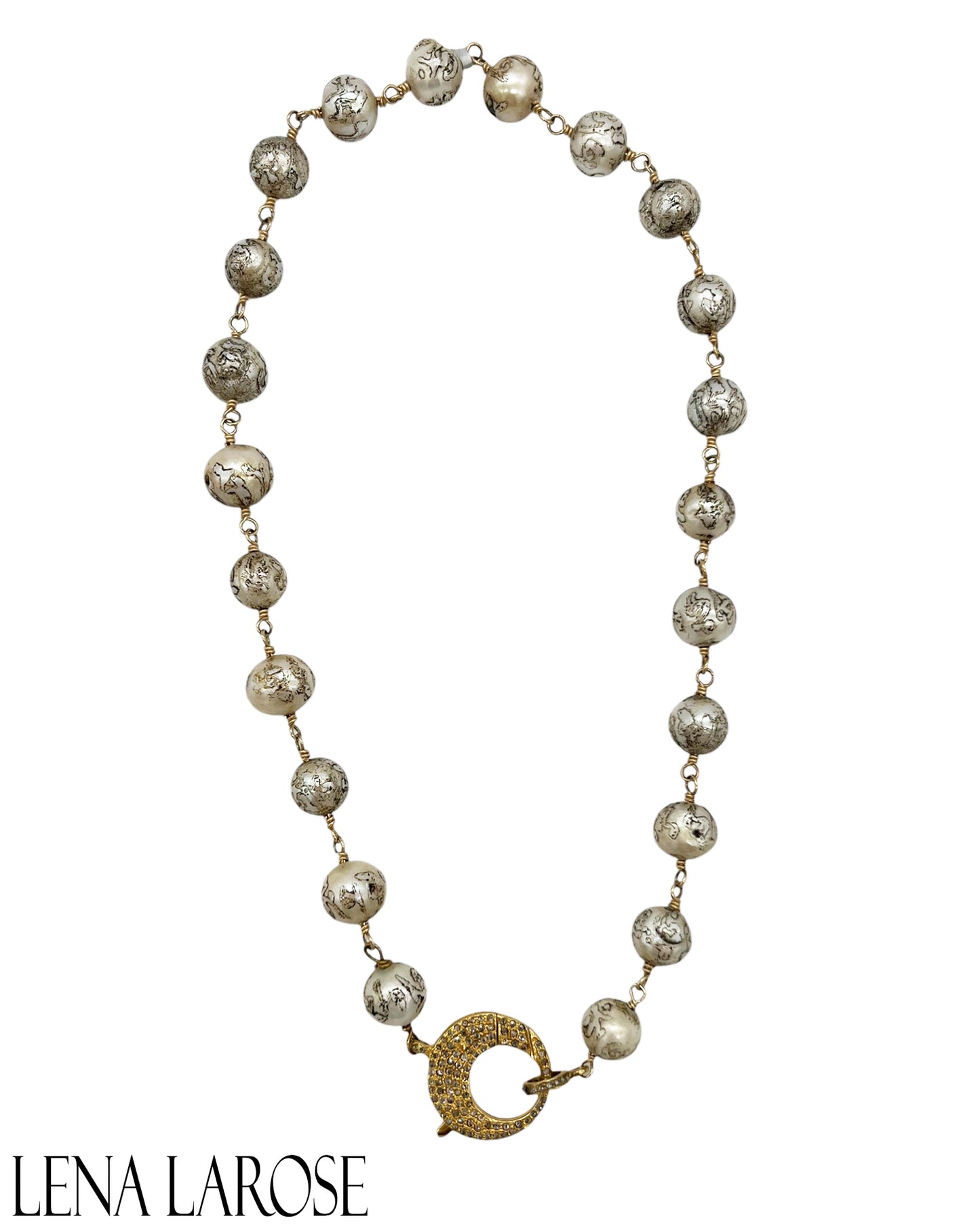 The Woods Nepal Pearl Chain 17"