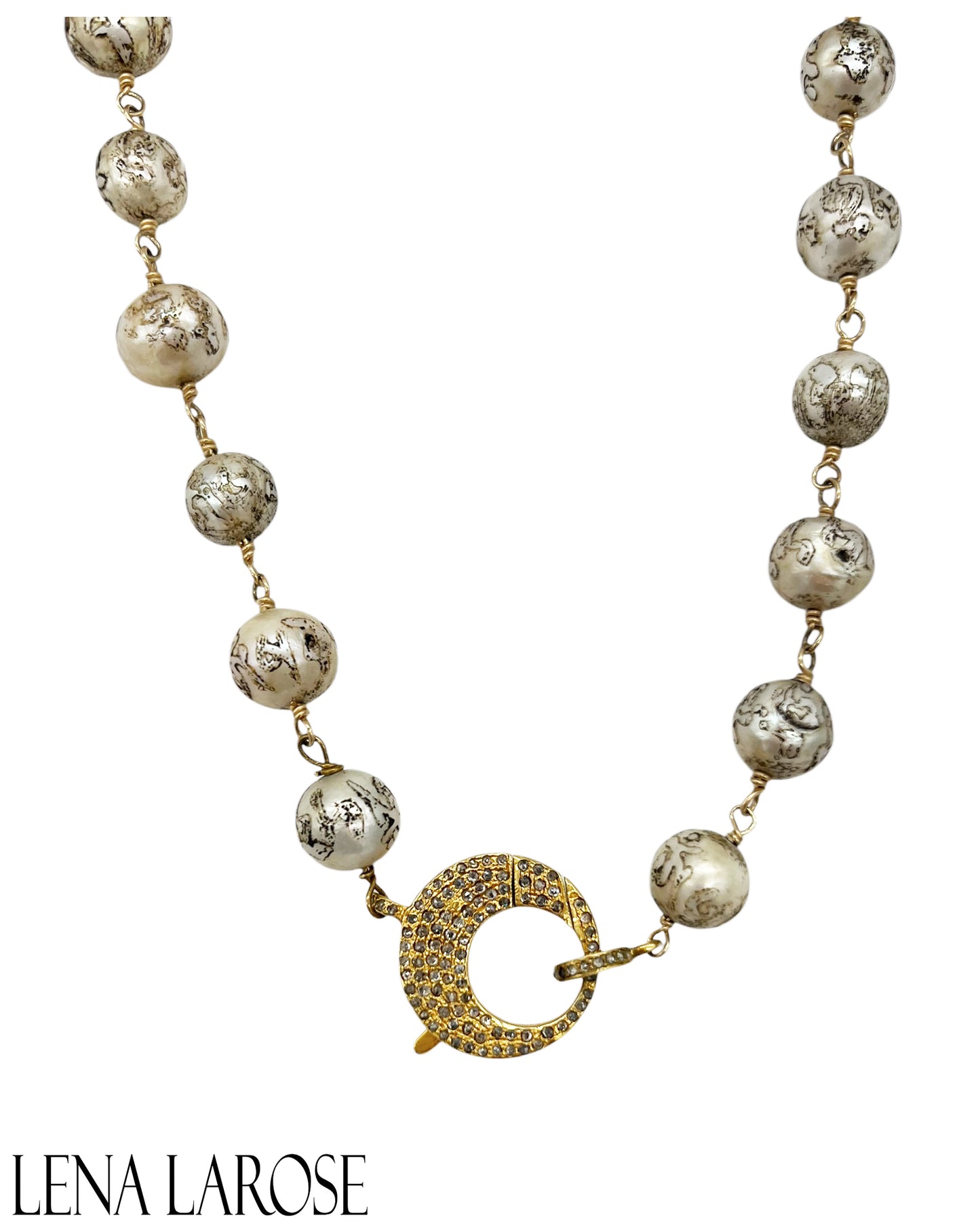 The Woods Nepal Pearl Chain 17"