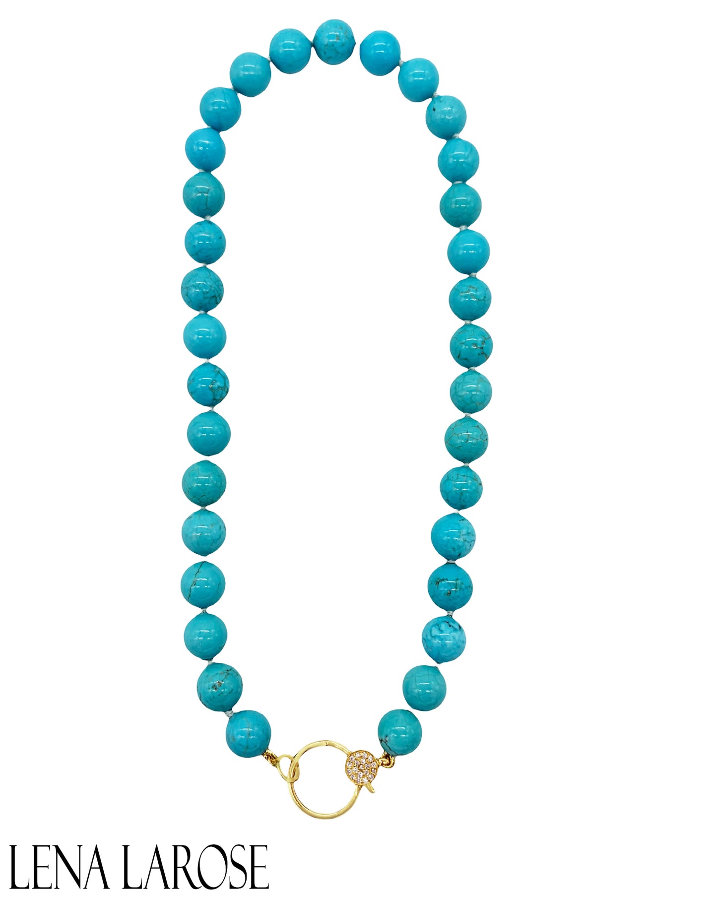 TRUNK-SHOW Royal Nomad Turquoise Beaded Chain