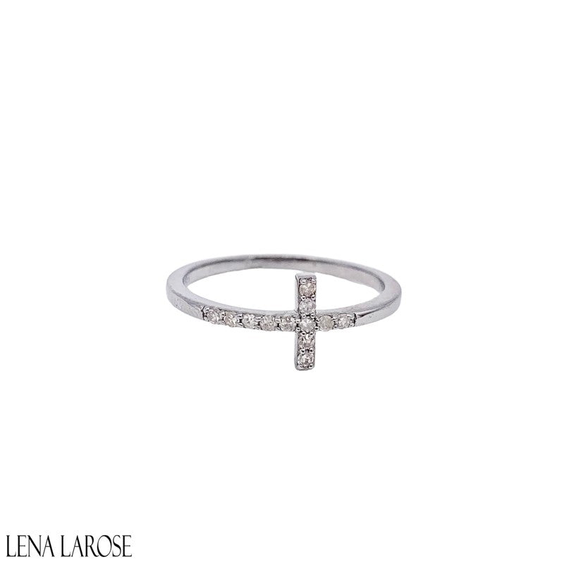 Vintage La Rose Cross Ring