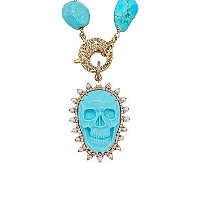 The Woods Fine Jewelry Skull Pendant