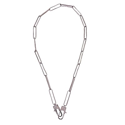 The Woods Fine Jewelry Silver Chain, 24"