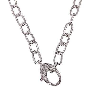 The Woods Fine Jewelry Silver Chain, 24"