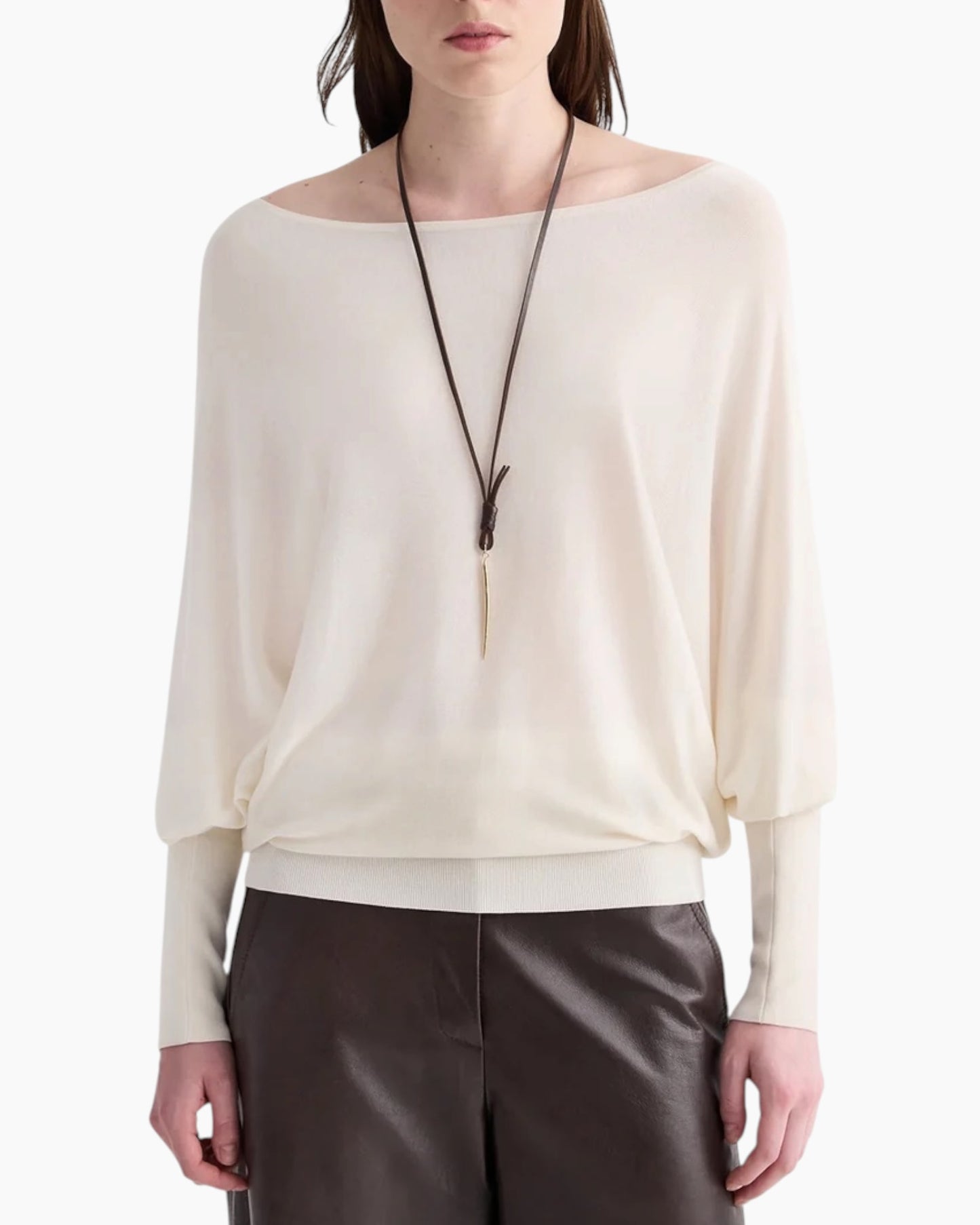 TWP Landslide Sweater in Viscose Silk