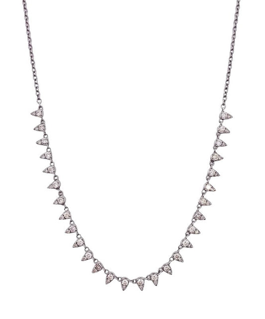 Vintage La Rose Spike Necklace