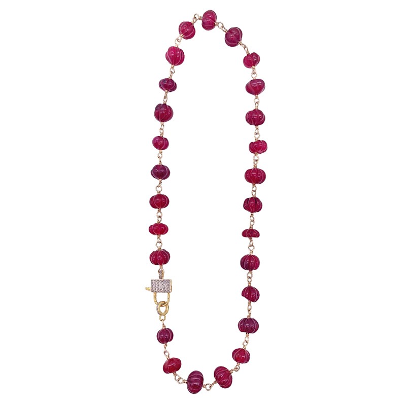 The Woods Fine Jewelry Quartz Necklace,17"