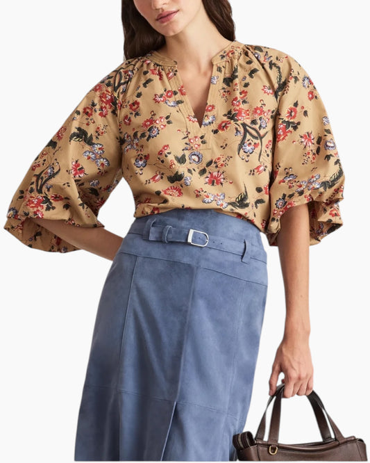 Tanya Taylor Marine Top