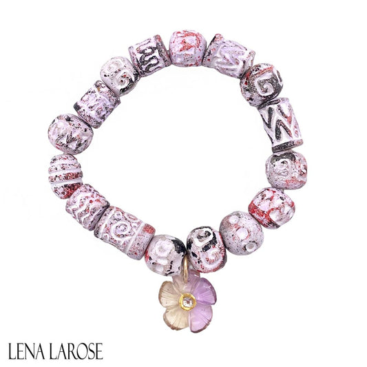 The Woods Fine Jewelry Flower Charm Bracelet