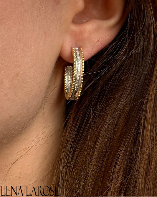 TRUNKSHOW The Woods Fine Jewelry Caviar Hoops