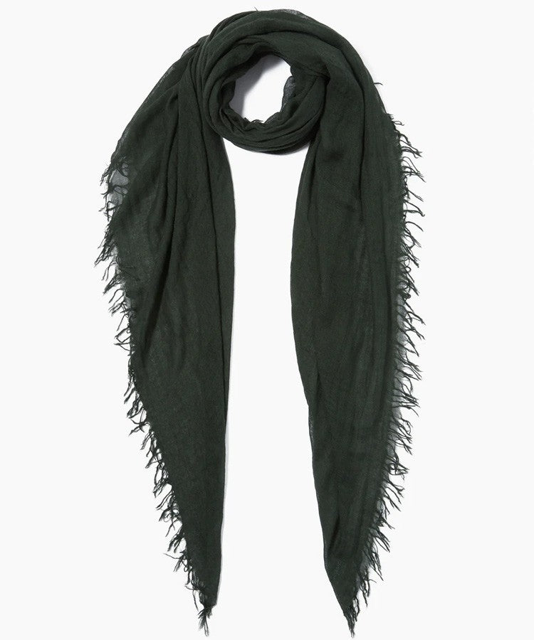 Chan Luu Cashmere Silk Scarf- Kombu Green