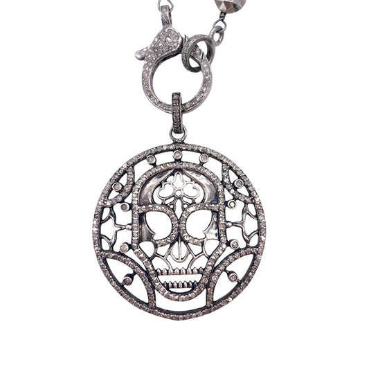 Sample Sale Skull Pendant