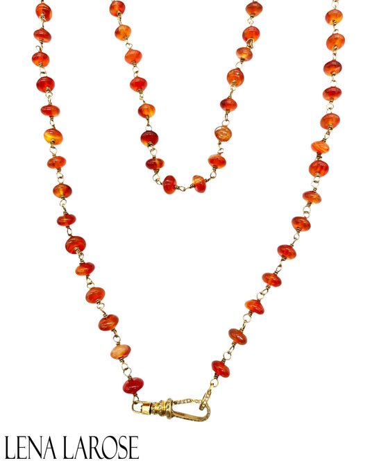 The Woods Fine Jewelry Carnelian Chain