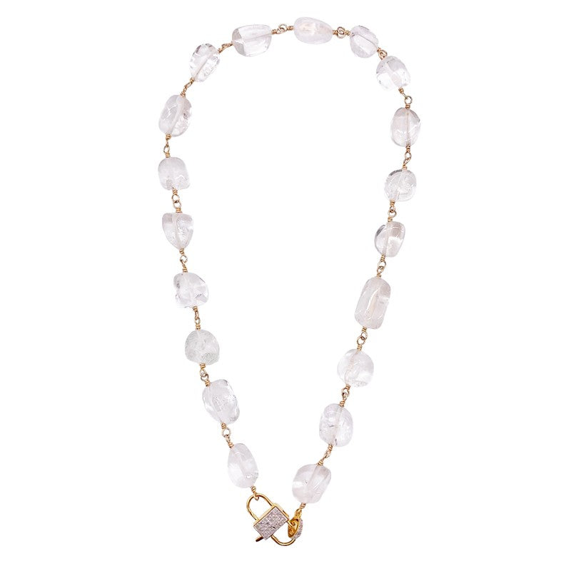 The Woods Fine Jewelry Crystal Quartz Necklace, 17"