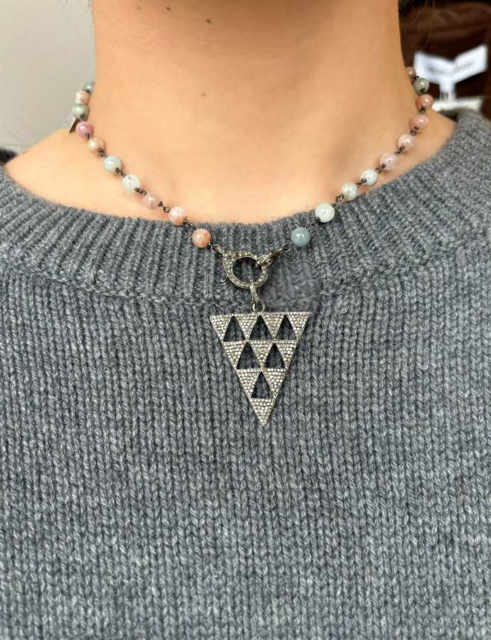 Sample Sale Small Triangle Pendant