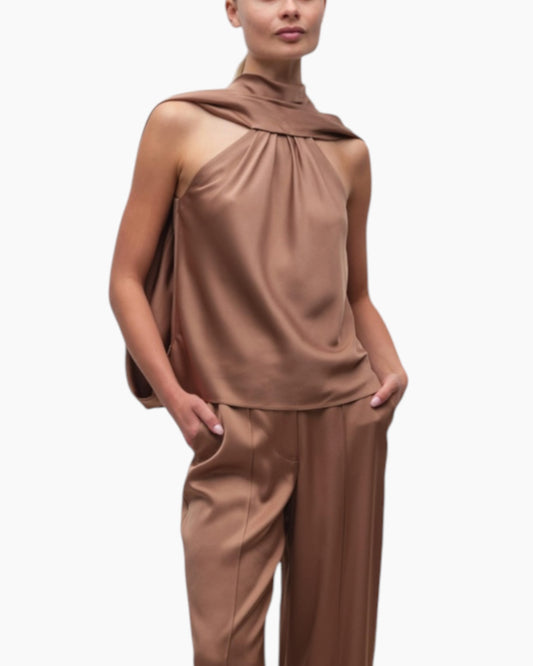 Simkhai Scarlette Cape Top