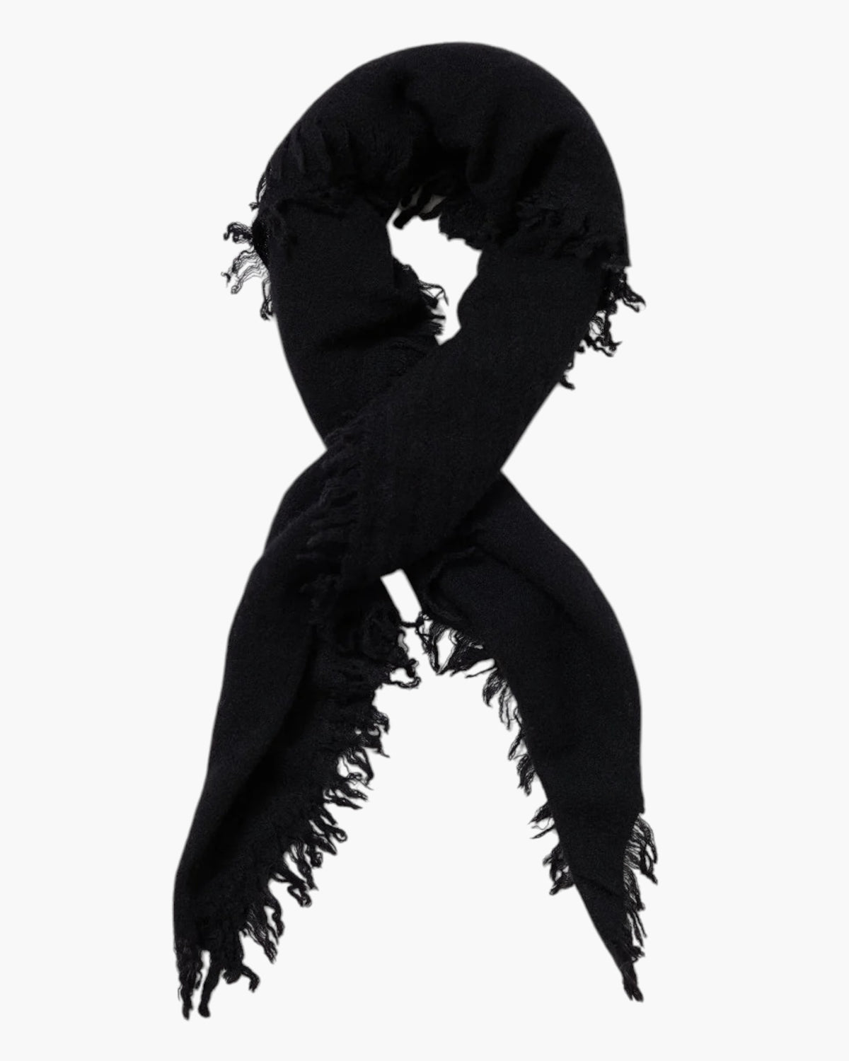 Chan Luu Micro Black Scarf