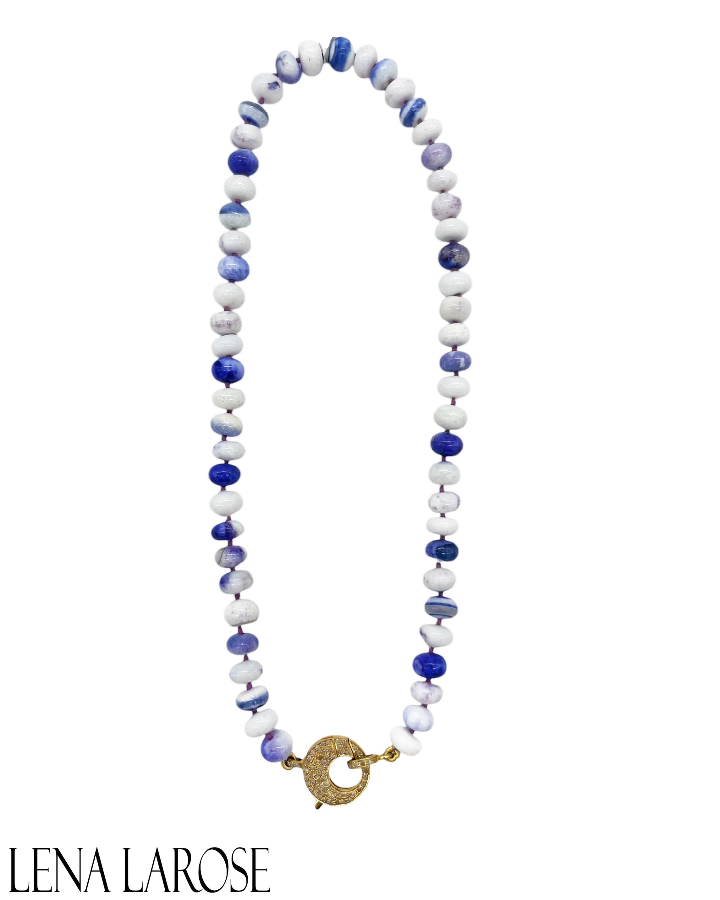 The Woods Fine Jewelry Purple Opal Necklace