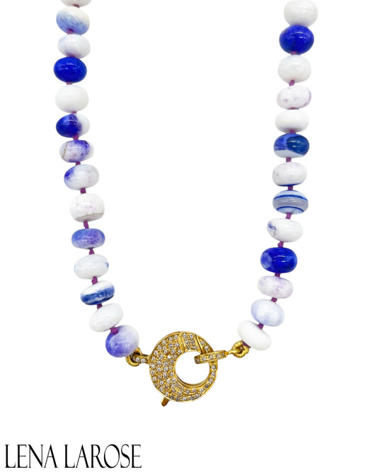 The Woods Fine Jewelry Purple Opal Necklace