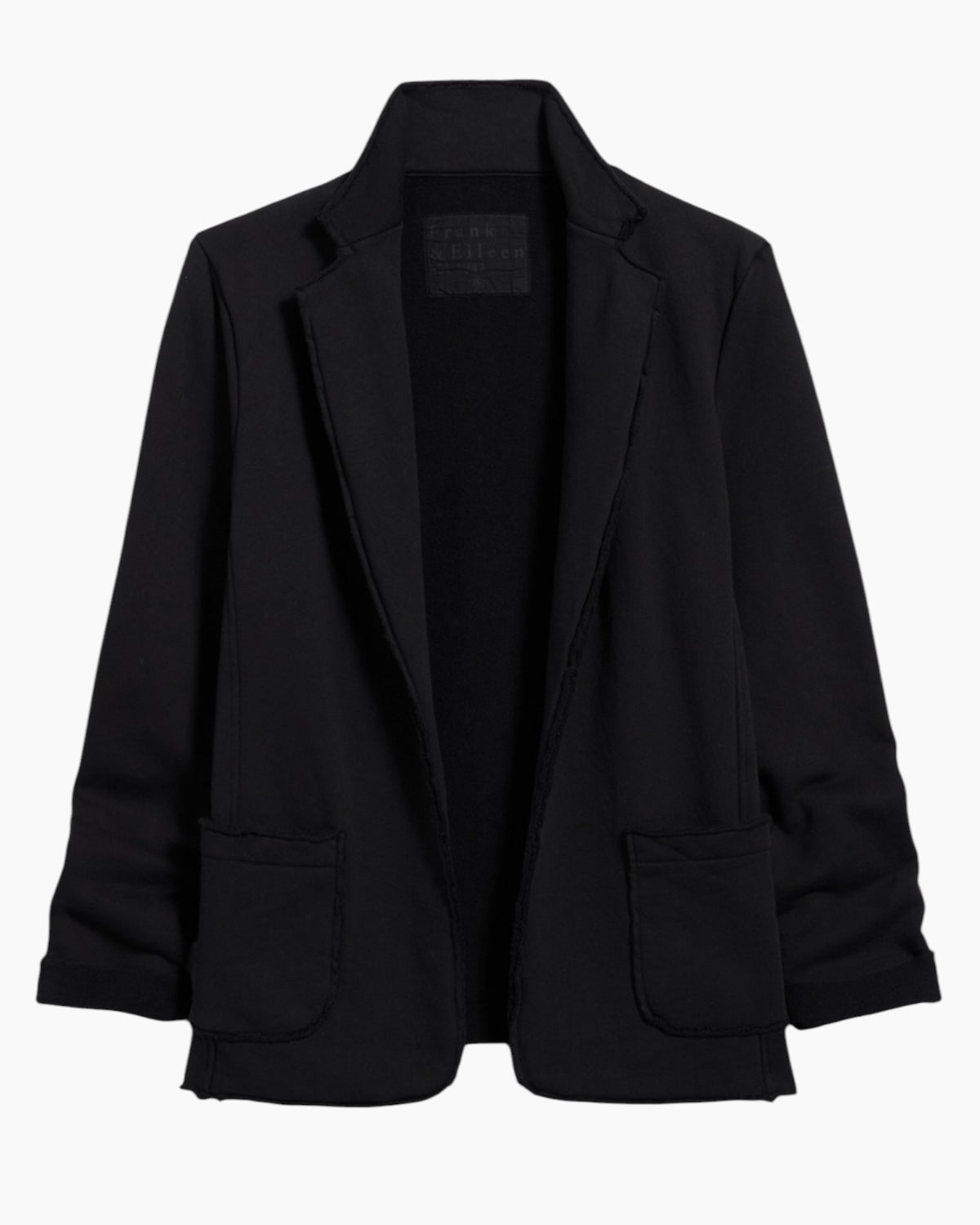 Frank & Eileen Dublin Sweatshirt Blazer Black