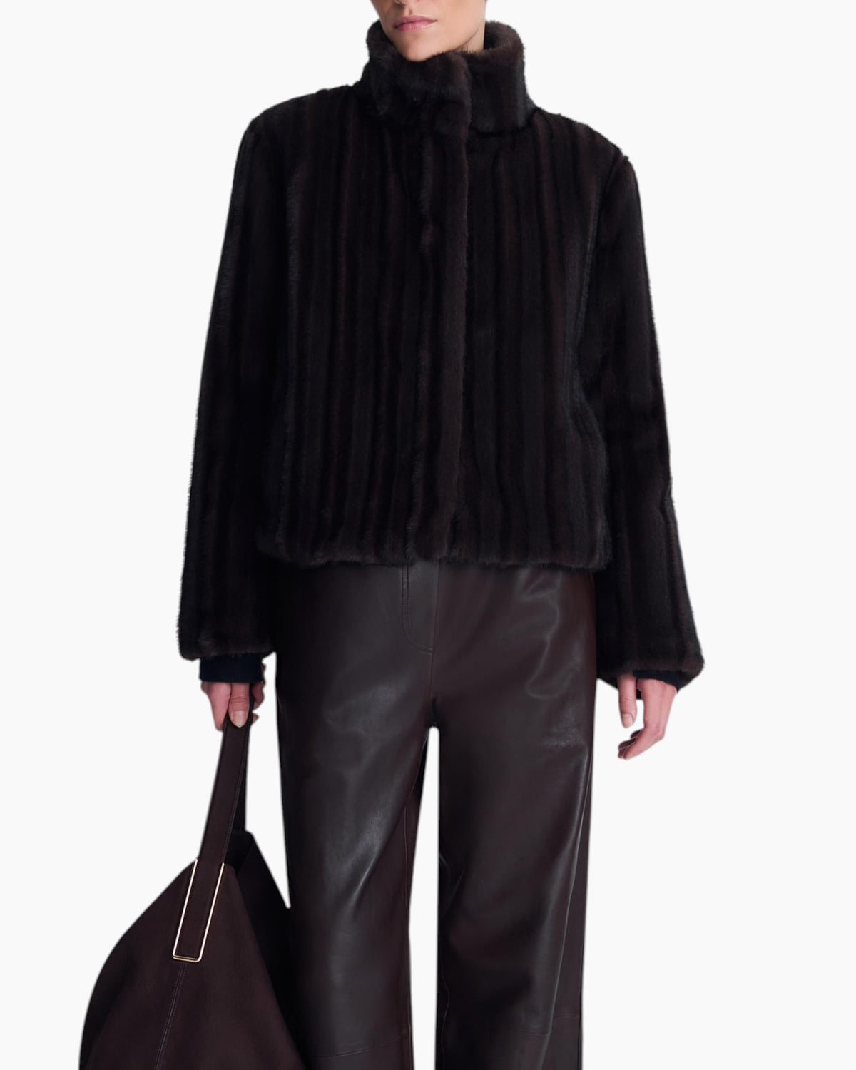 Simkhai Sudie Faux Fur Jacket
