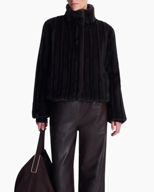 Simkhai Sudie Faux Fur Jacket