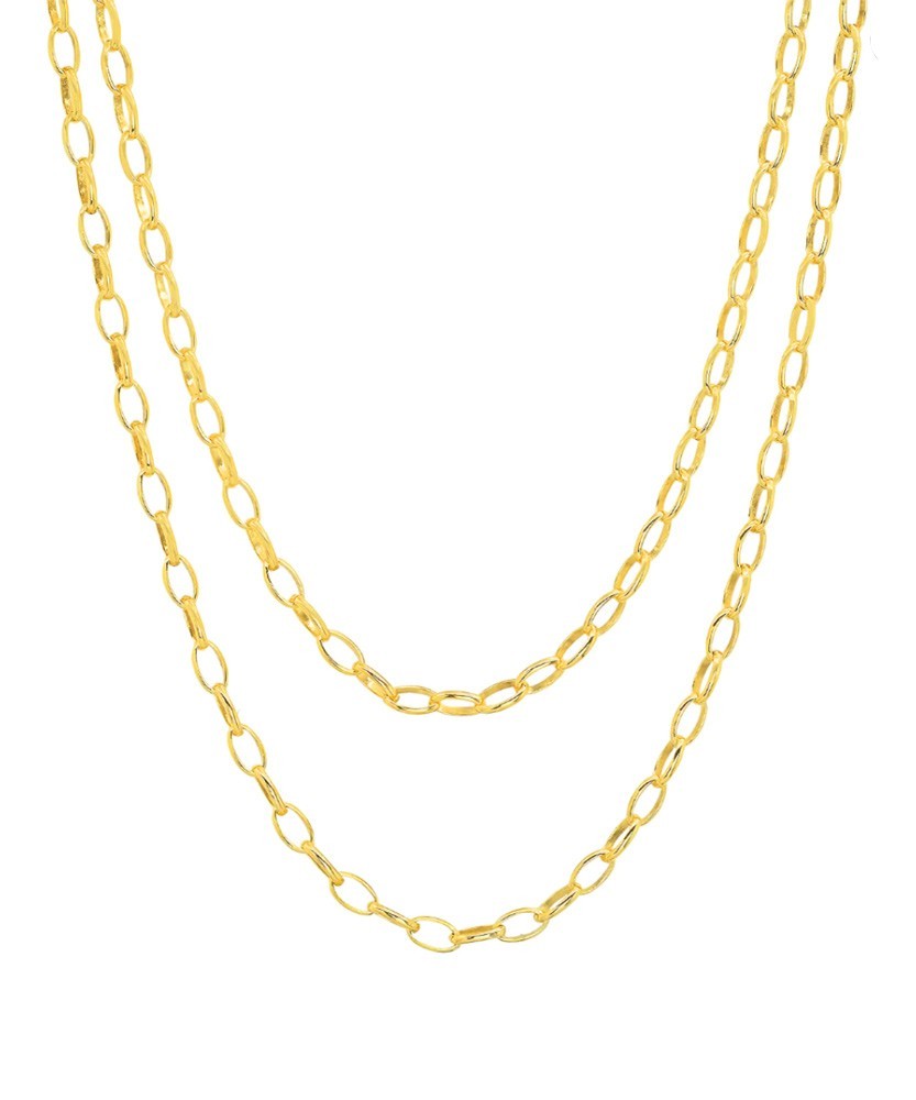 Tai Double Chain Link Necklace