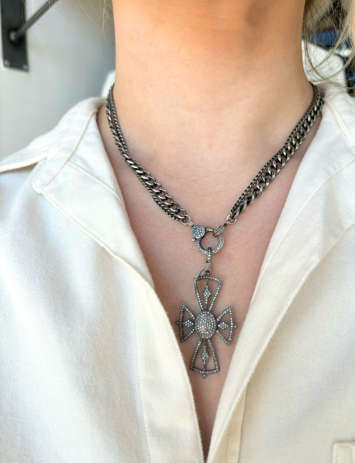 Sample Sale Cross Pendant