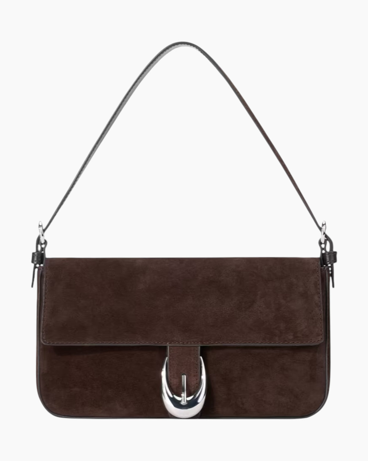 Staud Harlow Suede Shoulder Bag