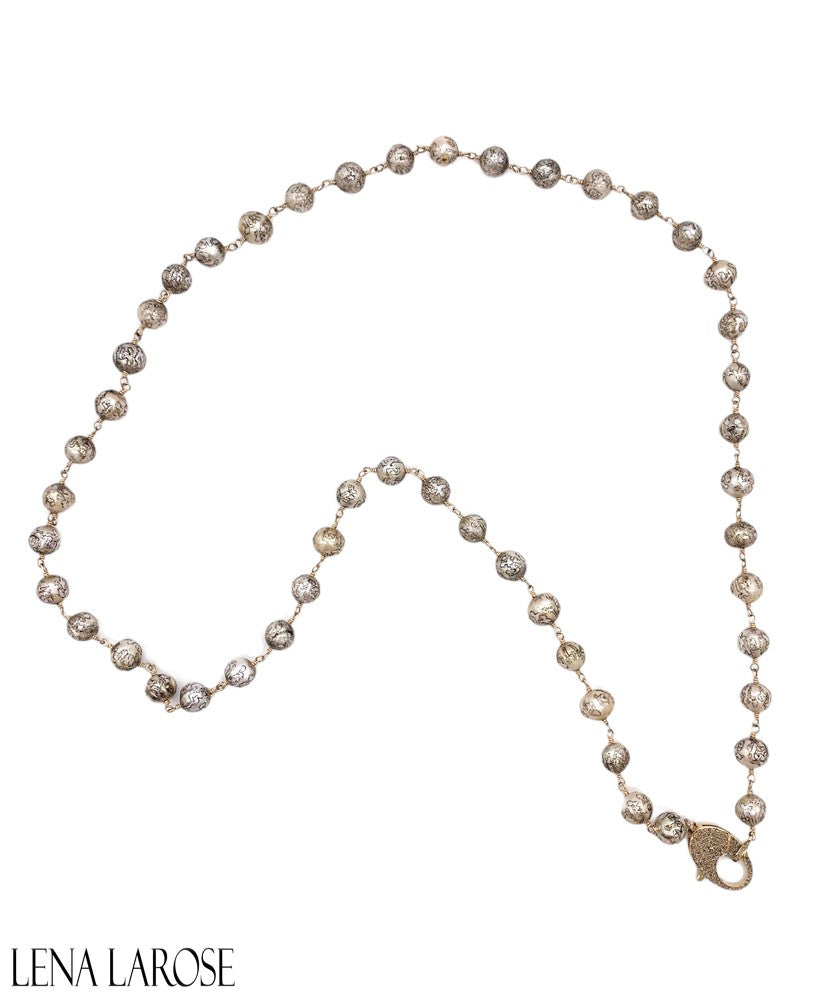 The Woods Fine Jewelry Mother of Pearl Nepal Necklace, 36"