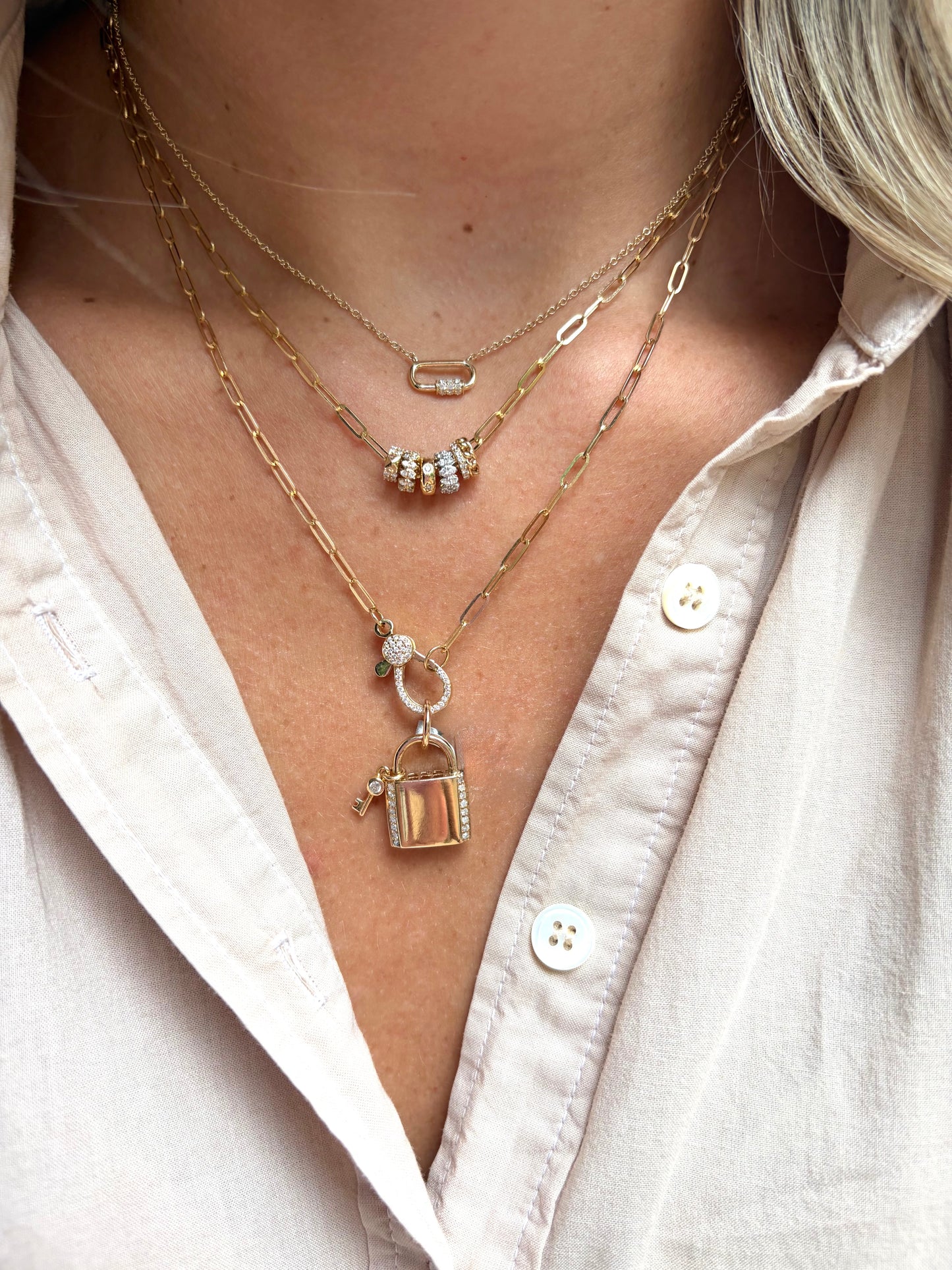 Vintage La Rose  14k Icon Chain