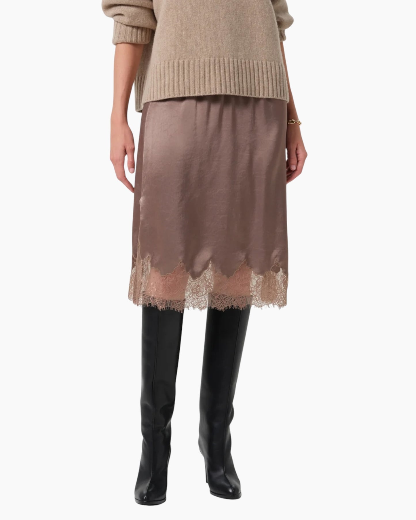 Citizens of Humanity Lace Trimmed Skirt