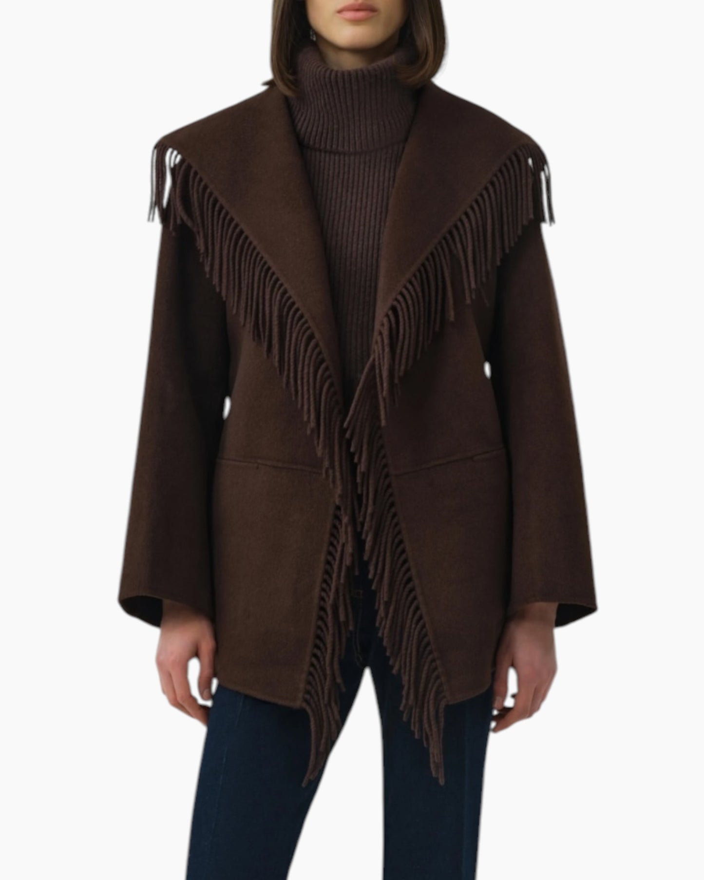 Simkhai Rowen Jacket Chocolate