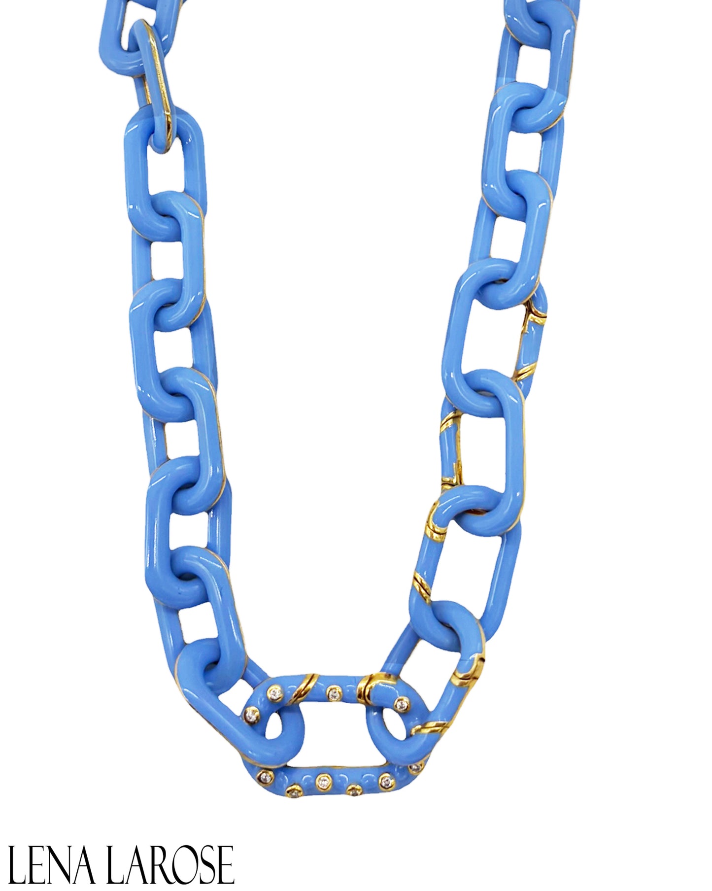 TRUNK-SHOW Royal Nomad Elizabeth Chain Periwinkle