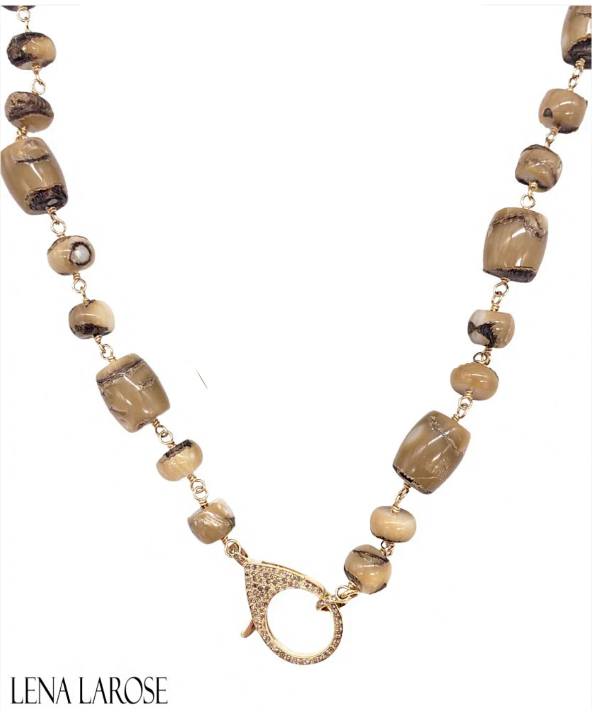 The Woods Fine Jewelry Bamboo Necklace, 18"