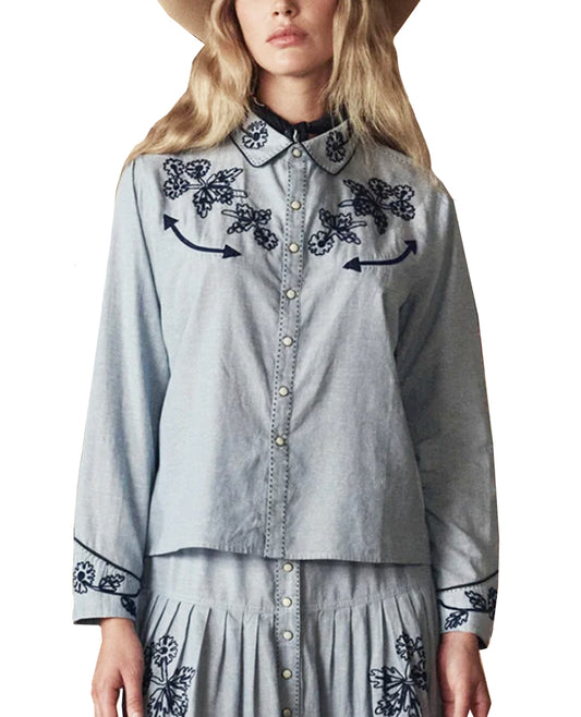 The Great X Stetson Embroidered Western Shirt