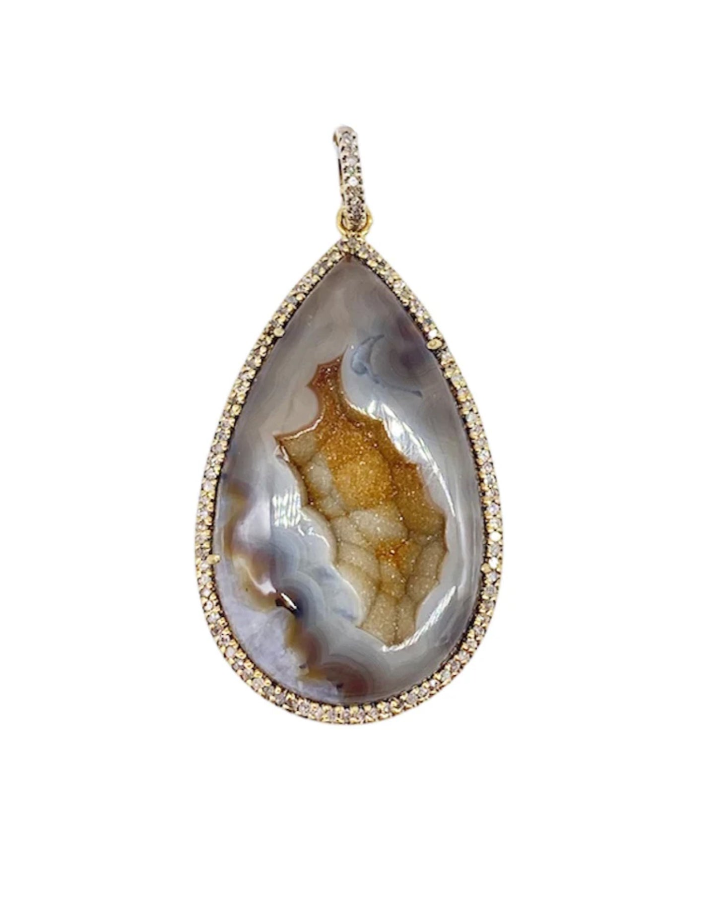 Sample Sale Druzy Pendant