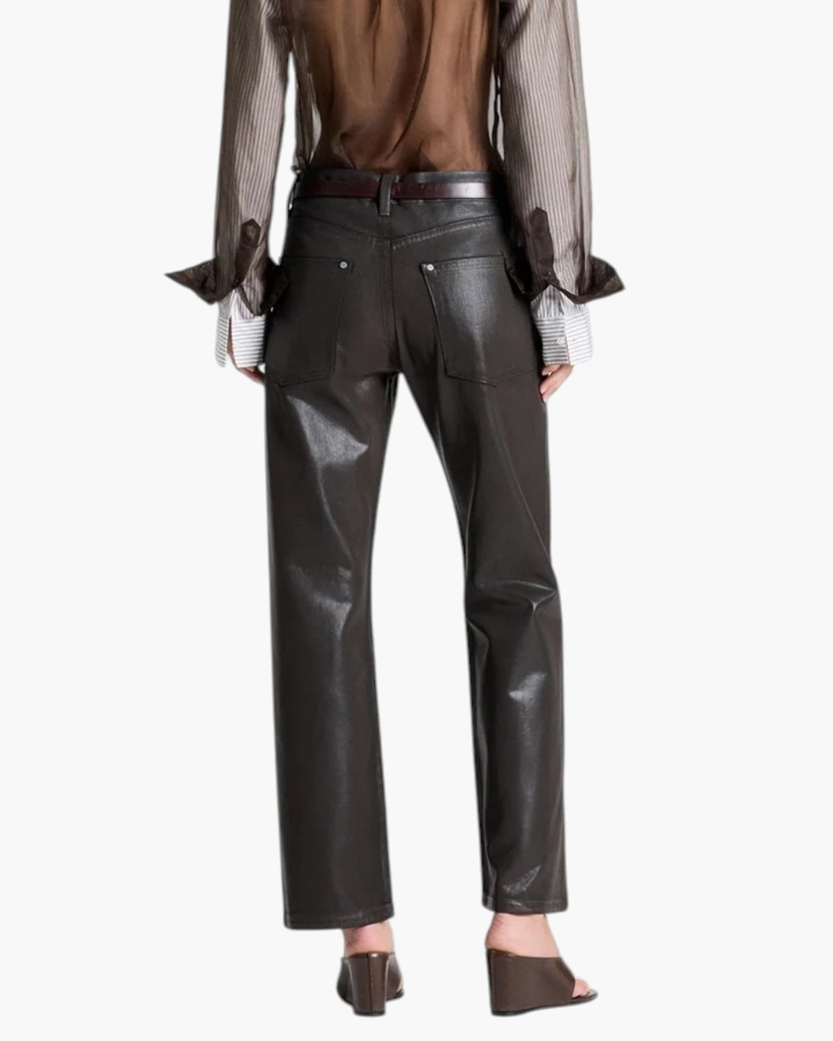 TWP Kent St Coated Denim